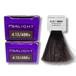 L'Oreal Professionnel DIALight 2 Tubes Ammonia-Free 4.15/6BRv Chocolate